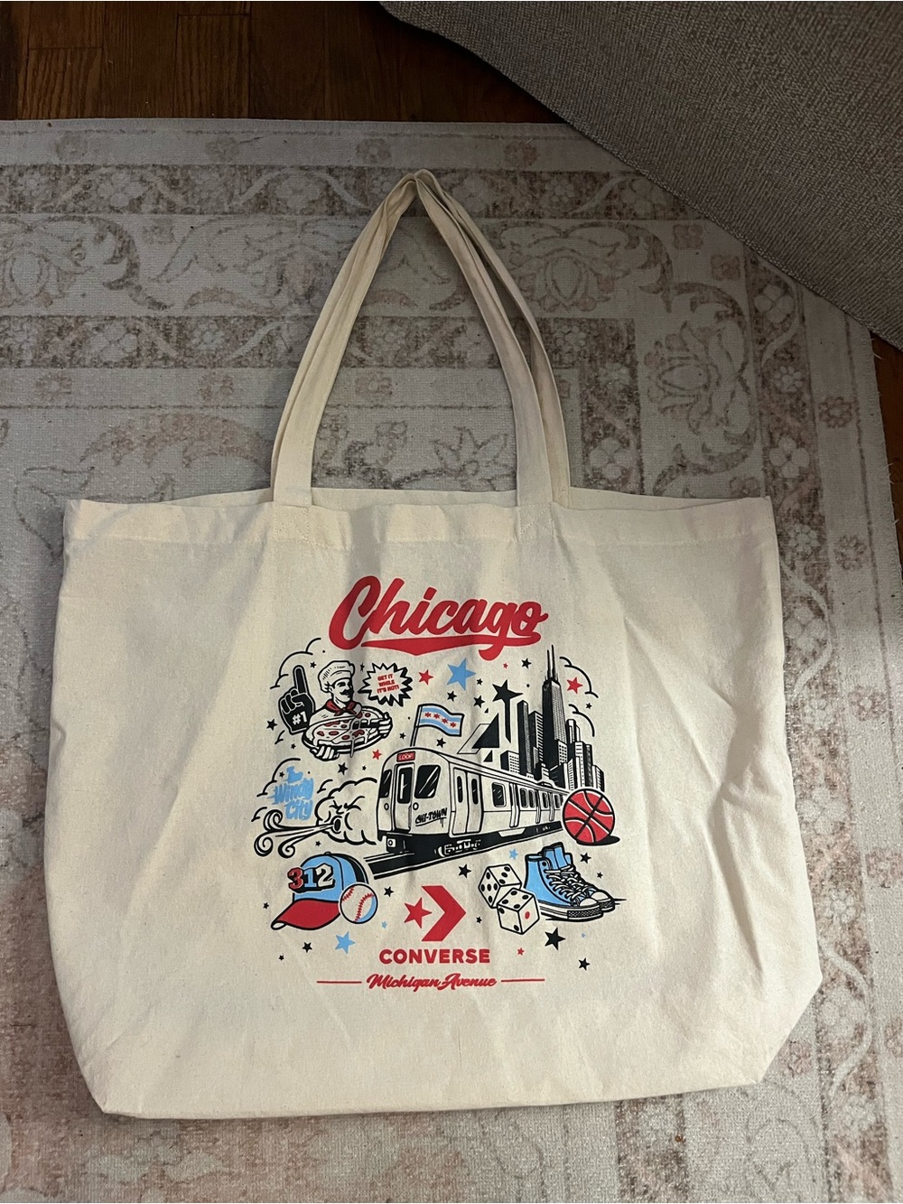 Converse Chicago Canvas Tote